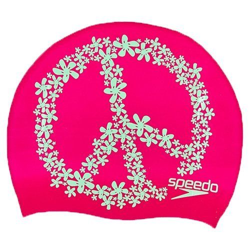 

Шапочка для плавания Slogan Print Speedo Розово-мятный (60443005)