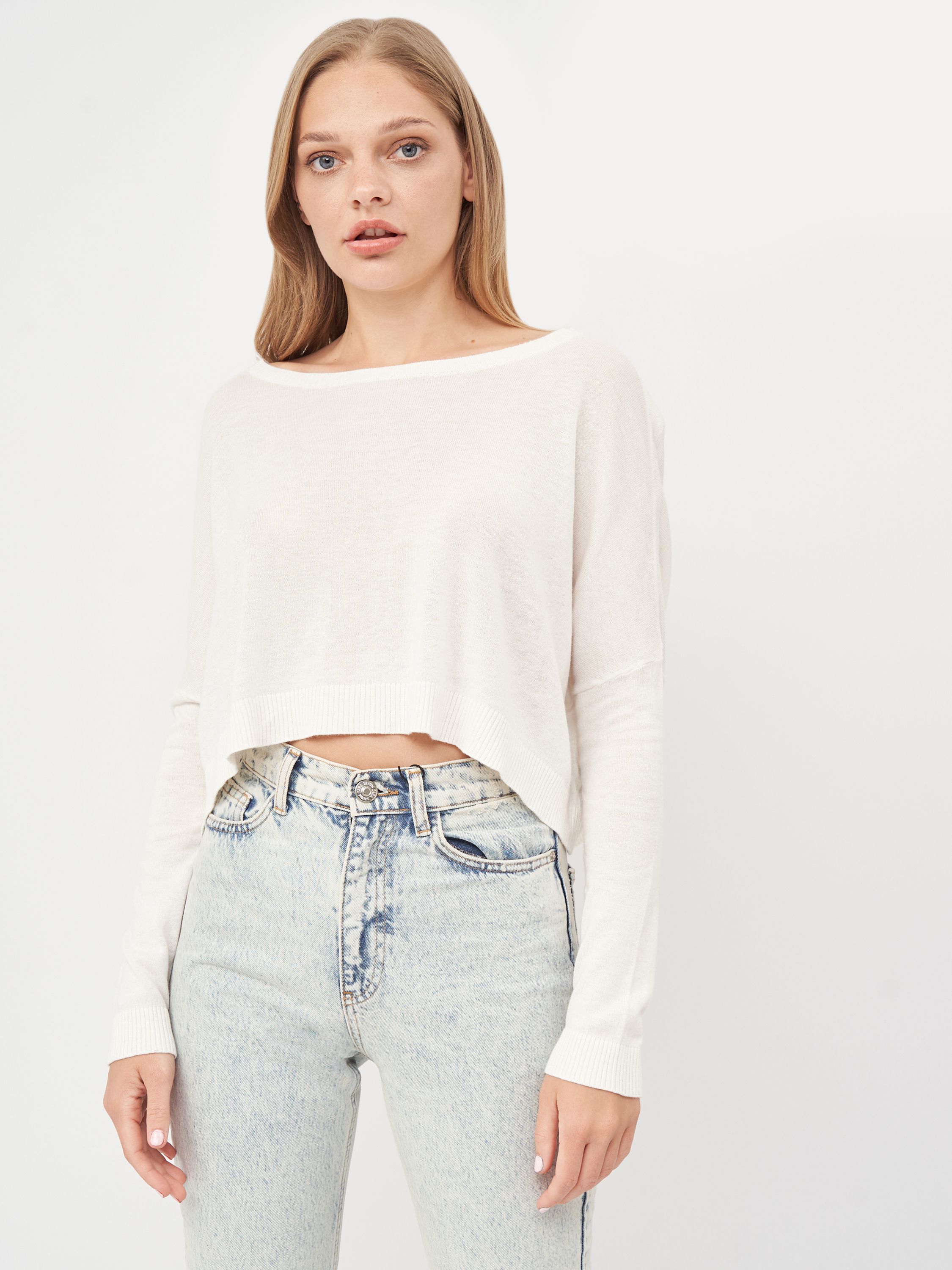 

Джемпер Bershka 1693/052/961  Молочный, Джемпер Bershka 1693/052/961 M Молочный