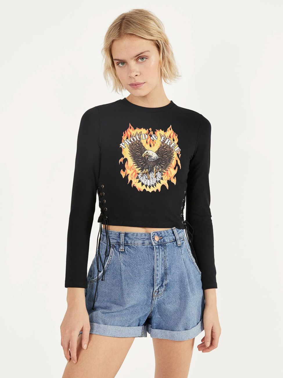 

Топ Bershka 1963/058/800  Черный, Топ Bershka 1963/058/800 S Черный