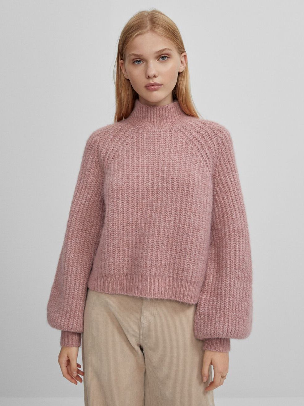 

Свитер Bershka 7117/686/676 M Розовый