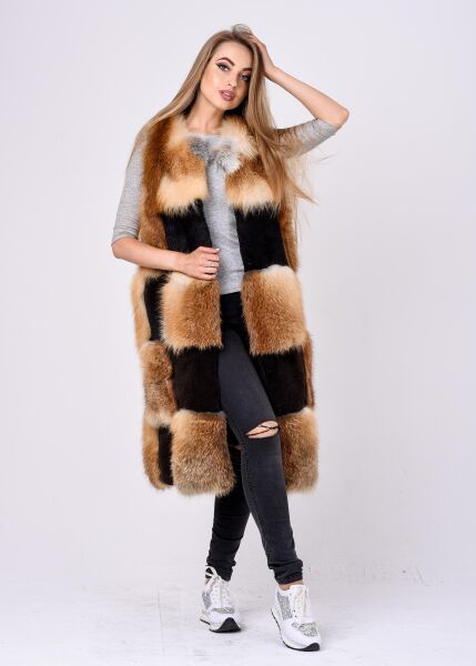 

Жилетка BG-Furs из лисы с комбинированными вставками  Золотистая (Р-Ж-Х-Шахматка-Лиса, Жилетка BG-Furs из лисы с комбинированными вставками 48 Золотистая (Р-Ж-Х-Шахматка-Лиса-48)