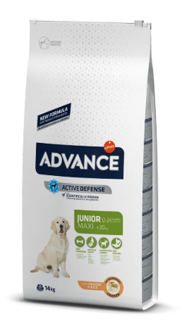 

Advance Dog Maxi Junior 14 кг сухой корм для молодых собак крупных пород