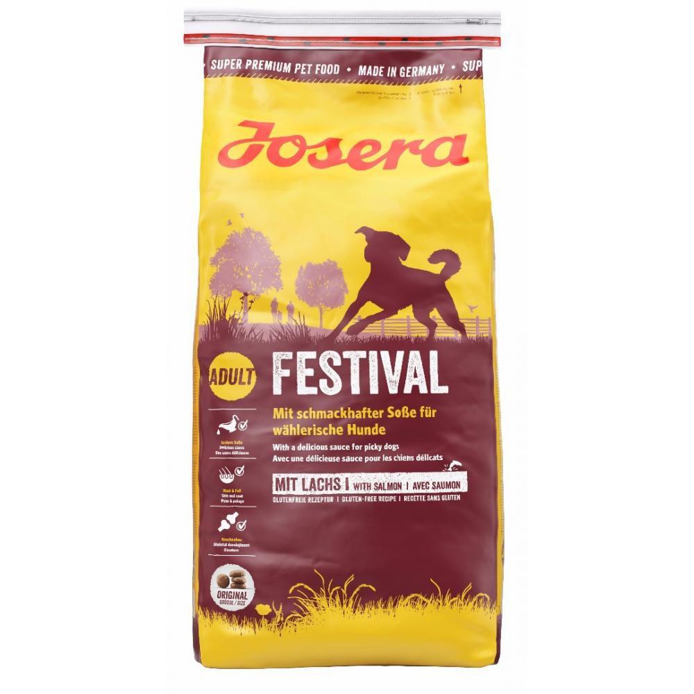 

Сухой корм (Йозера) Josera Festival 15 кг для привередливых собак с лососем