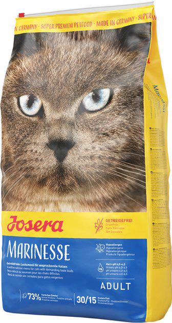 

Сухой корм (Йозера) Josera Marinesse 10 кг для кошек и котов без злаков с лососем