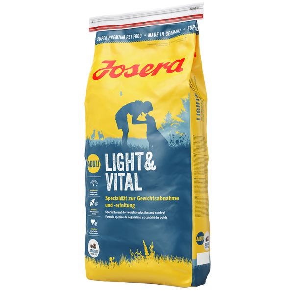 

Сухой корм (Йозера) Josera Light and Vital 15 кг для малоактивных и склонных к полноте собак