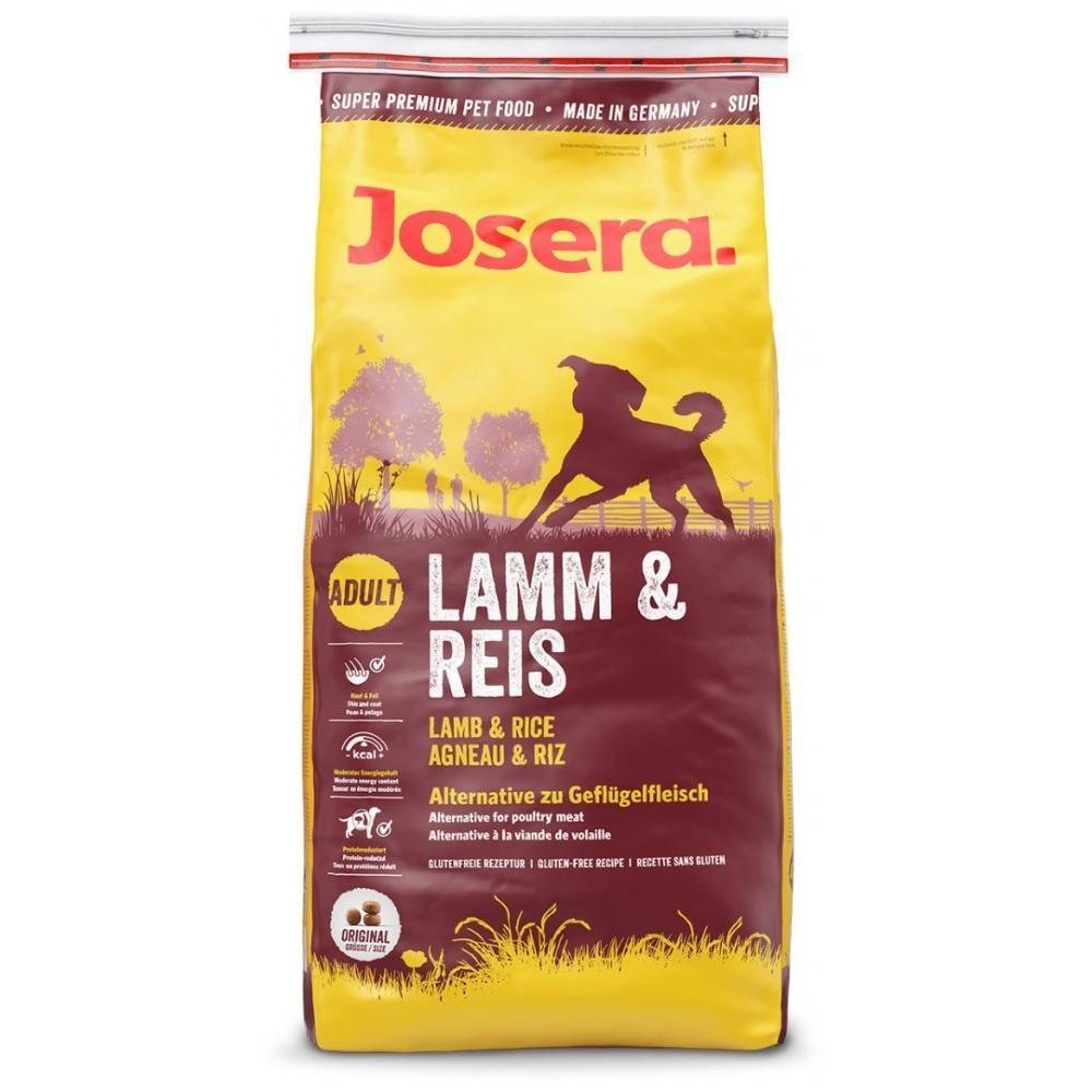 

Сухой корм (Йозера) Josera Lamb & Rice 15 кг для собак с ягненком и рисом
