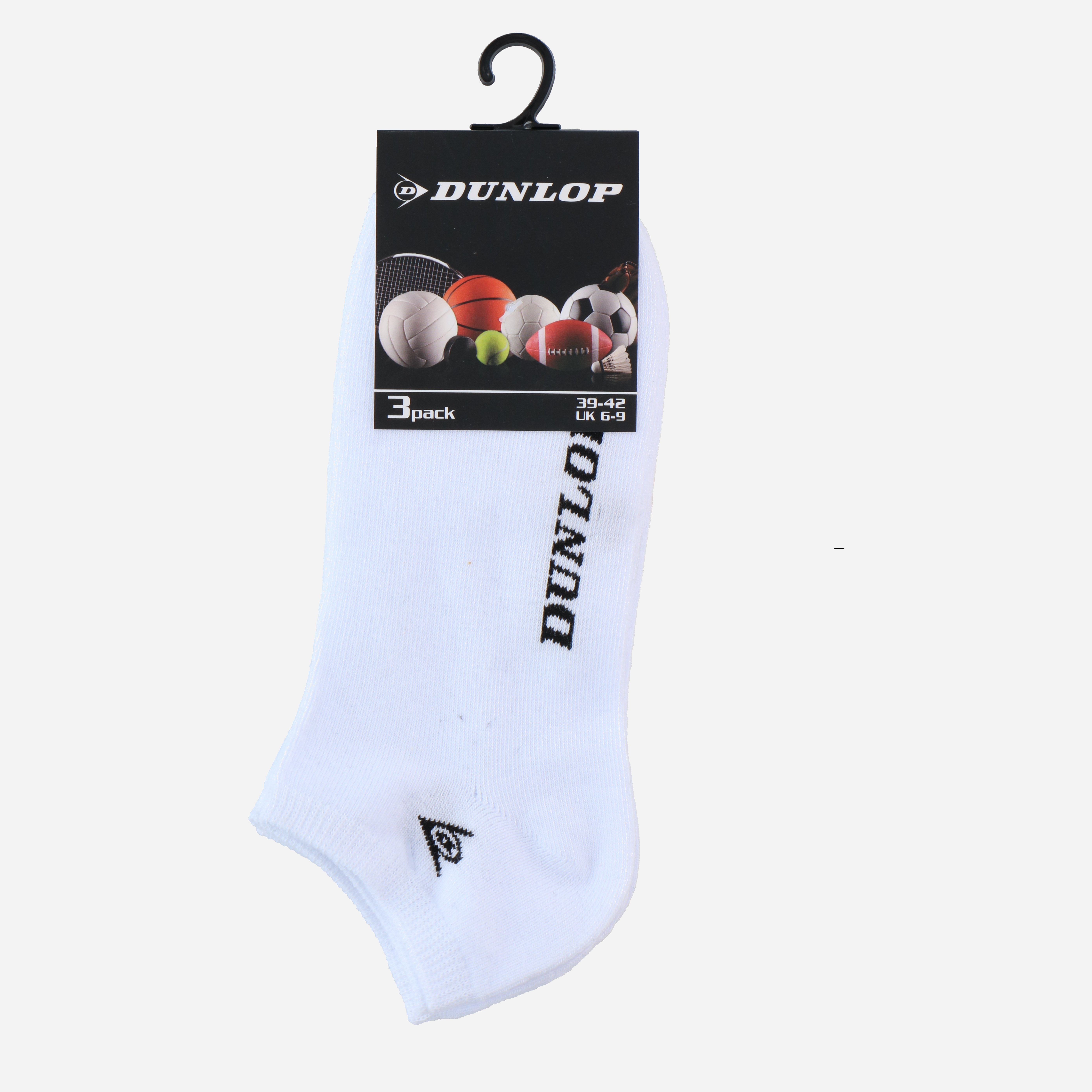 

Комплект носков Dunlop 871125207900 - Белый, Комплект носков Dunlop 871125207900 43-46 Белый
