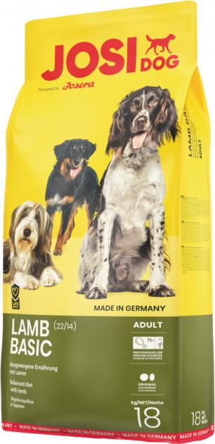 

Сухой корм Josi Dog (Джози Дог) Lamb Basic 18 кг для взрослых собак с ягнёнком