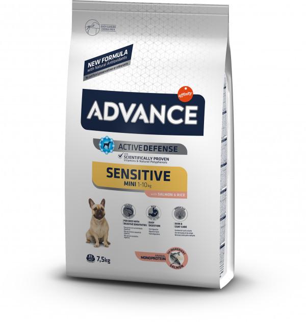 

Сухой корм для собак Advance Dog Mini Sensitive 7.5 кг. для собак малых пород с чувствительным пищеварением