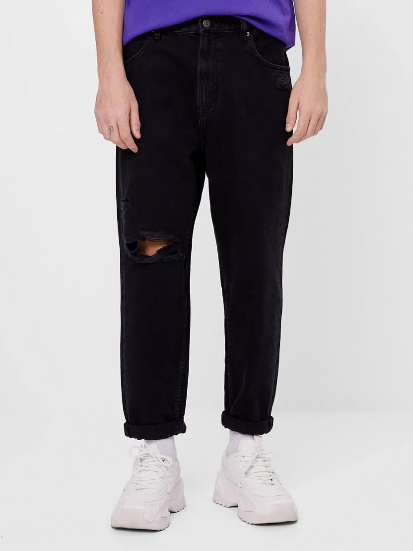 

Джинсы Bershka 0240/251/810  Черные, Джинсы Bershka 0240/251/810 36 Черные