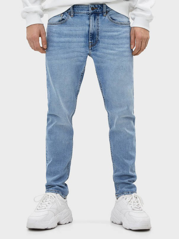 

Джинсы Bershka 0245/534/428 42 Голубые