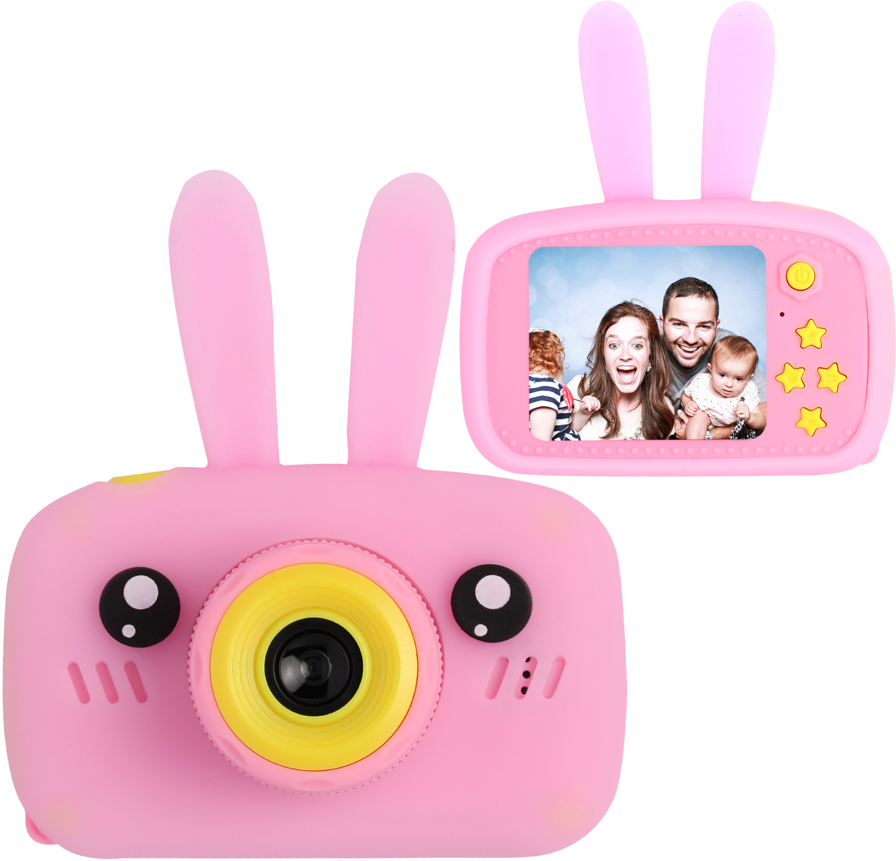 

Цифровой детский фотоаппарат XoKo Rabbit (KVR-010-TRN-P)