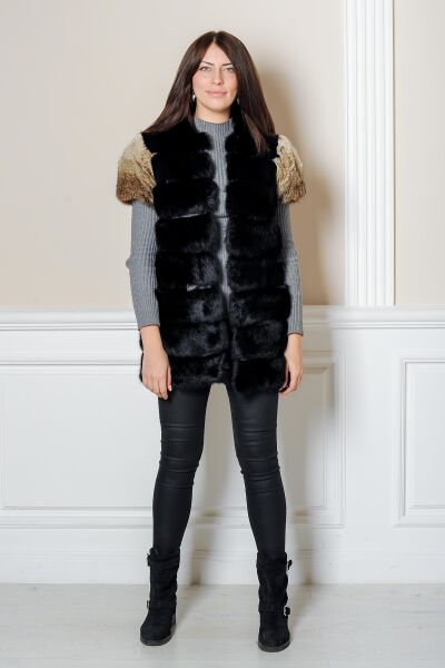 

Жилетка BG-Furs из кролика рукав 1/4  Черная (Р-Кр11-Ч-80-7/4, Жилетка BG-Furs из кролика рукав 1/4 50 Черная (Р-Кр11-Ч-80-7/4-50)
