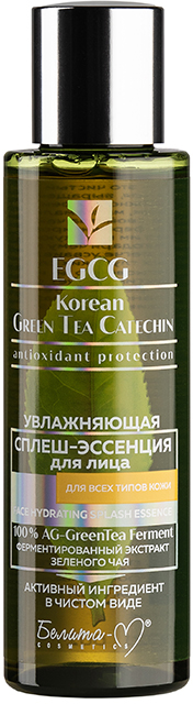 Акція на Увлажняющая сплеш-эссенция для лица Белита-М Egcg Korean Green Tea Catechin для всех типов кожи 120 мл (4813406008565) від Rozetka UA