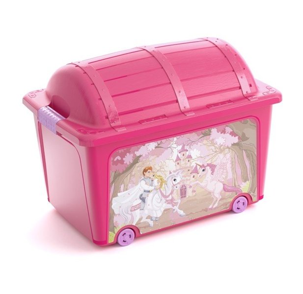 

Ящик для игрушек Toy Box Style розовый.