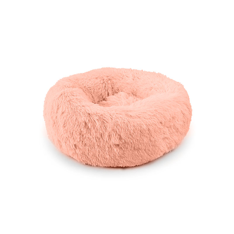 

Лежак пуфик для котов собак круглый Taotaopets 552201 S Pink