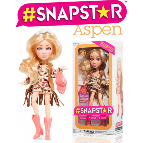 

Кукла SnapStar Аспен 23 см (YL30002)