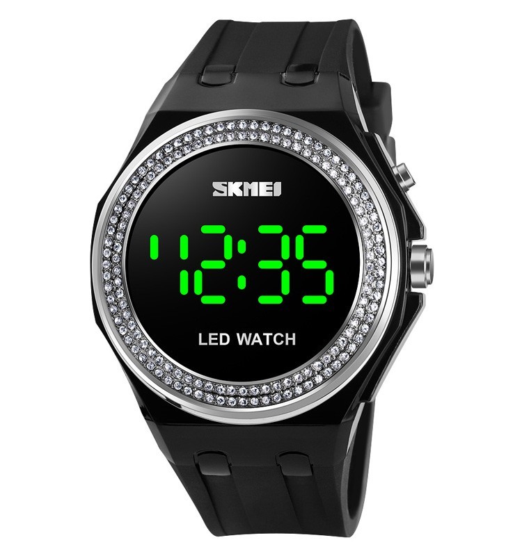 

Женские часы Skmei 1597 black черные