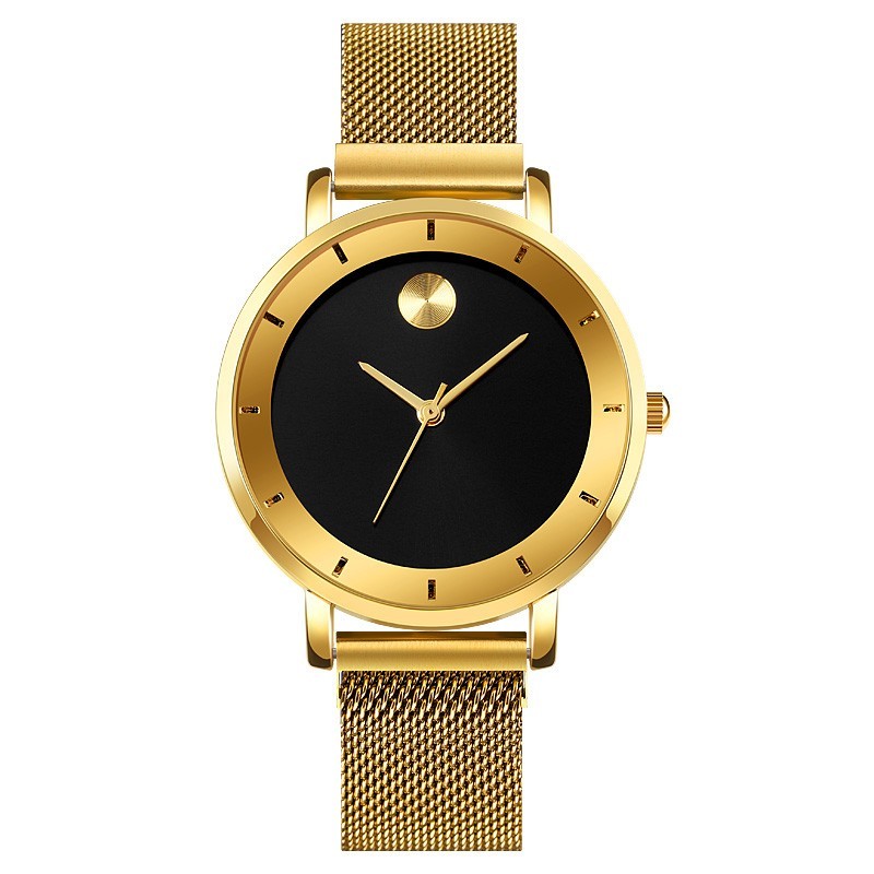 

Женские часы Skmei 1701 classic gold золото