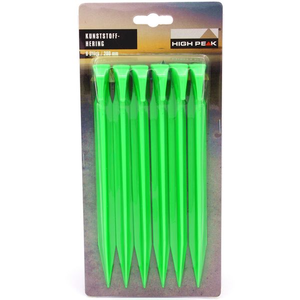 

Колышки High Peak ABS Peg 20 см 6 шт. Green (929002)