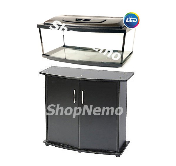

Аквариумный комплект ZooCool Neon LUX Led ОВАЛ 800-350-400 мм (112л) 6мм