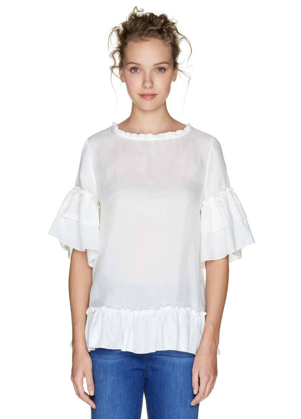 

Блуза United Colors of Benetton BEN32056 XS молочный