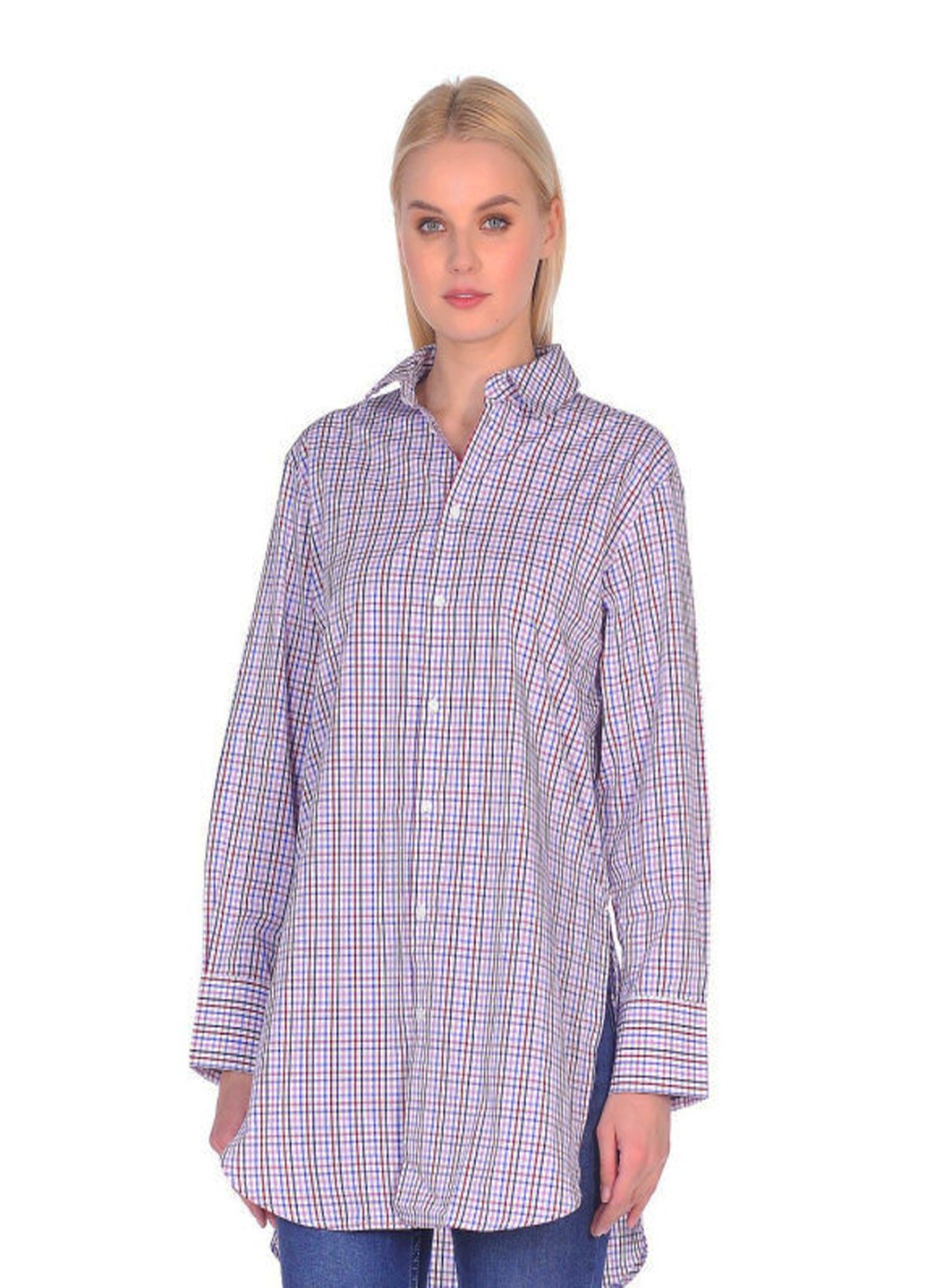 

Рубашка United Colors of Benetton BEN31029 L белый красный