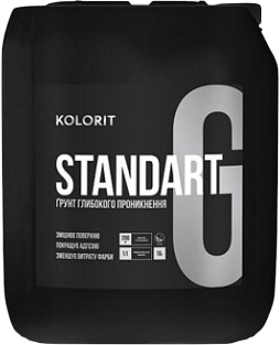 

Грунтовка Kolorit глубокопроникающая Standart Grunt 10 л (Е20426)