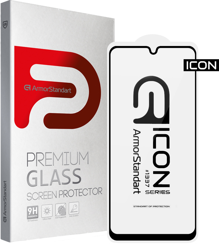 

Защитное стекло ArmorStandart Icon для Xiaomi Redmi Note 10 5G/Poco M3 Pro Black