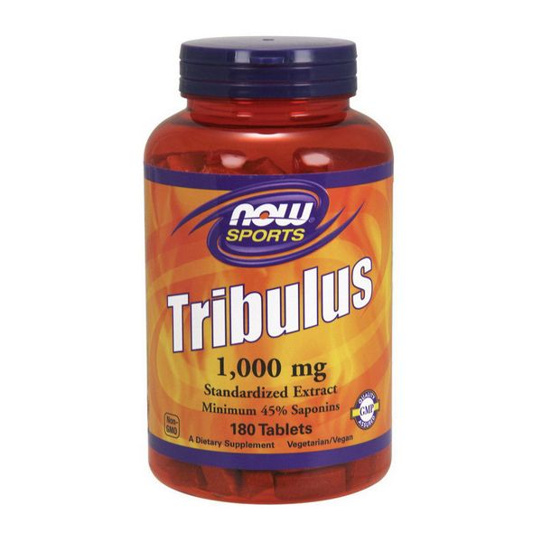 

Трибулус террестрис Now Foods Tribulus 1000 mg (180 таб) нау фудс