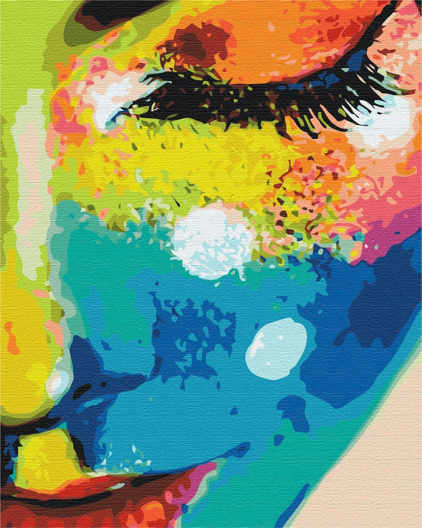 

Картина по номерам - Женщина в красках BrushMe 40*50см. (BS21715)
