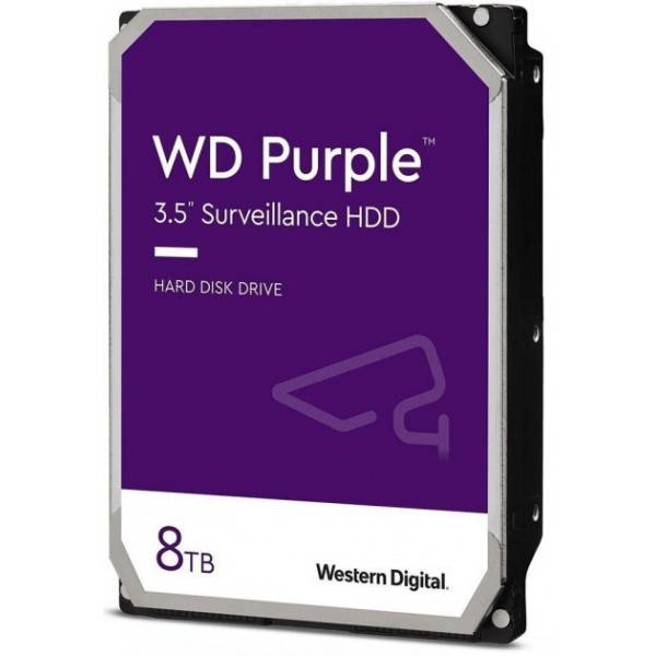 

Жорсткий диск 3.5 Western Digital Purple 8Tb (WD84PURZ)