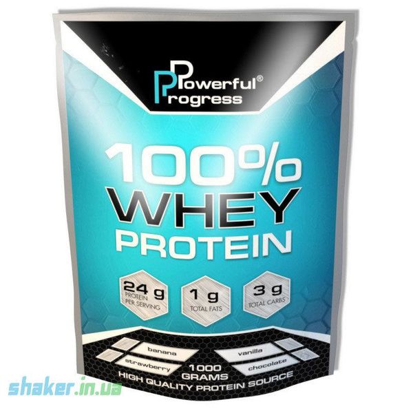 

Сывороточный протеин концентрат Powerful Progress 100% Whey Protein 1000 г hazelnut