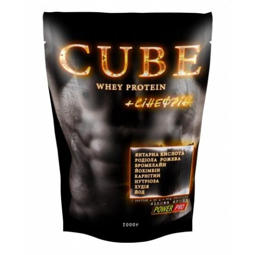 

Сывороточный протеин концентрат Power Pro CUBE Whey Protein 1000 г кокосовое молочко