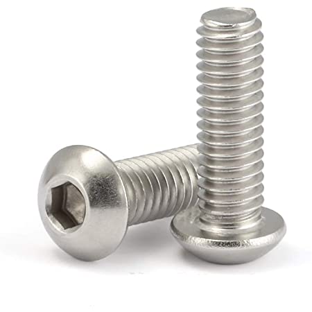 

Винт Полукруглая(Головка)с Внутренним Шестигранником М6 * 30 мм/50 шт А2 ISO7380-1