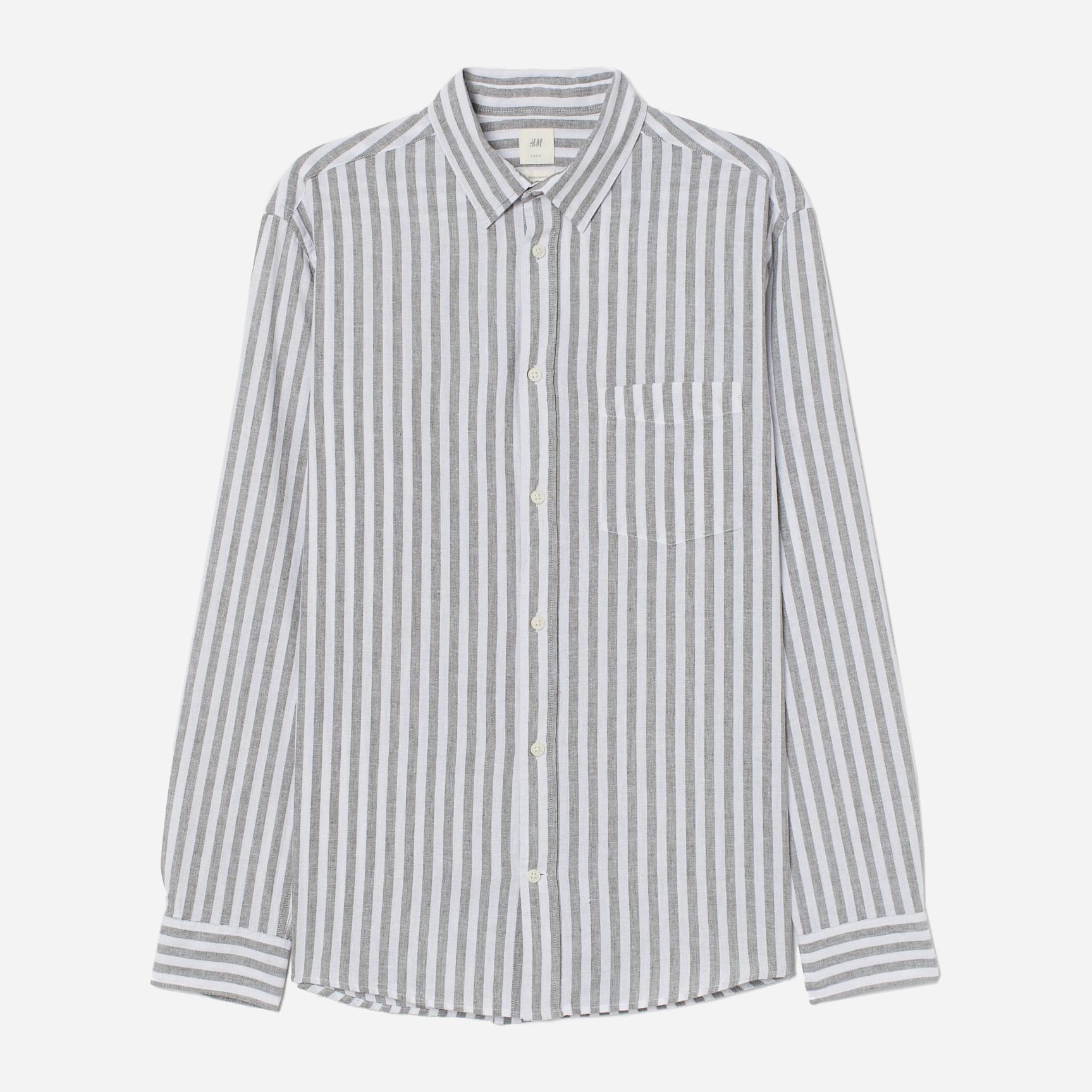 

Рубашка H& 1507-8230951  Белая, Рубашка H&M 1507-8230951 M Белая