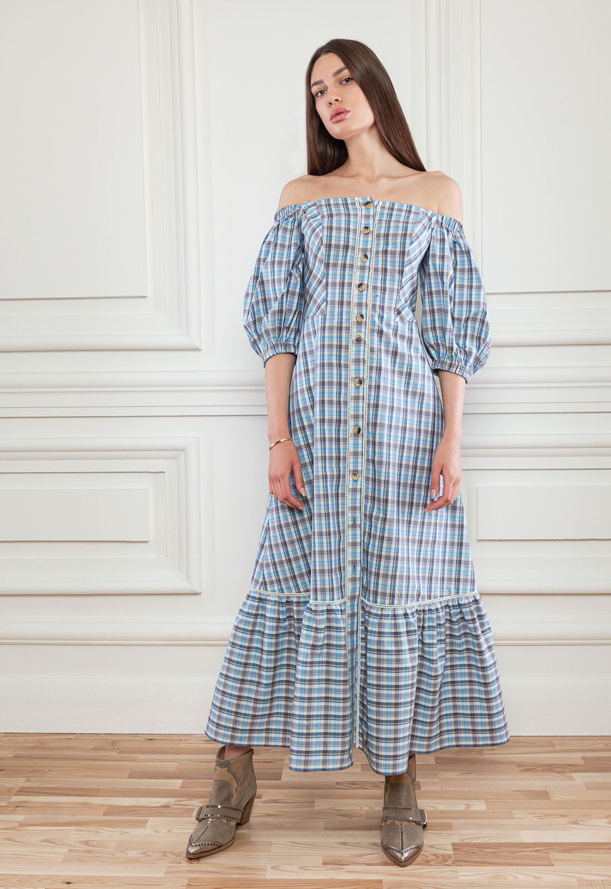 

Платье Dolcedonna Ксавье 42 в клетку СК-21152
