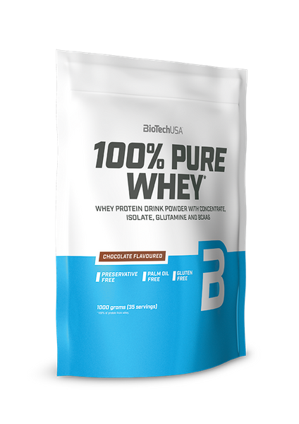 

Сывороточный протеин концентрат BioTech 100% Pure Whey (1000 г) биотеч пур вей coconut-chocolate