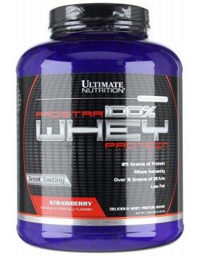 

Сывороточный протеин изолят Ultimate Nutrition Prostar Whey 2400 г vanilla creme