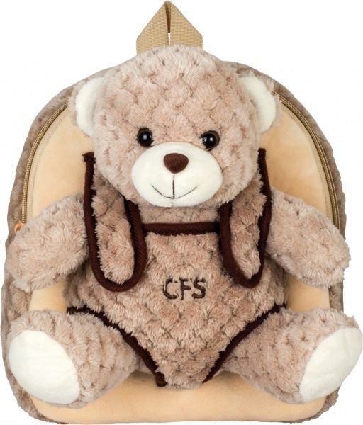 

Рюкзак дошкольный 25х21х15см CFS Beige Honey Bear