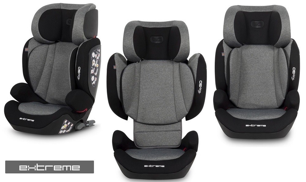 

Автокресло EasyGo Extreme Isofix Carbon, группа 2-3 (15-36 кг)