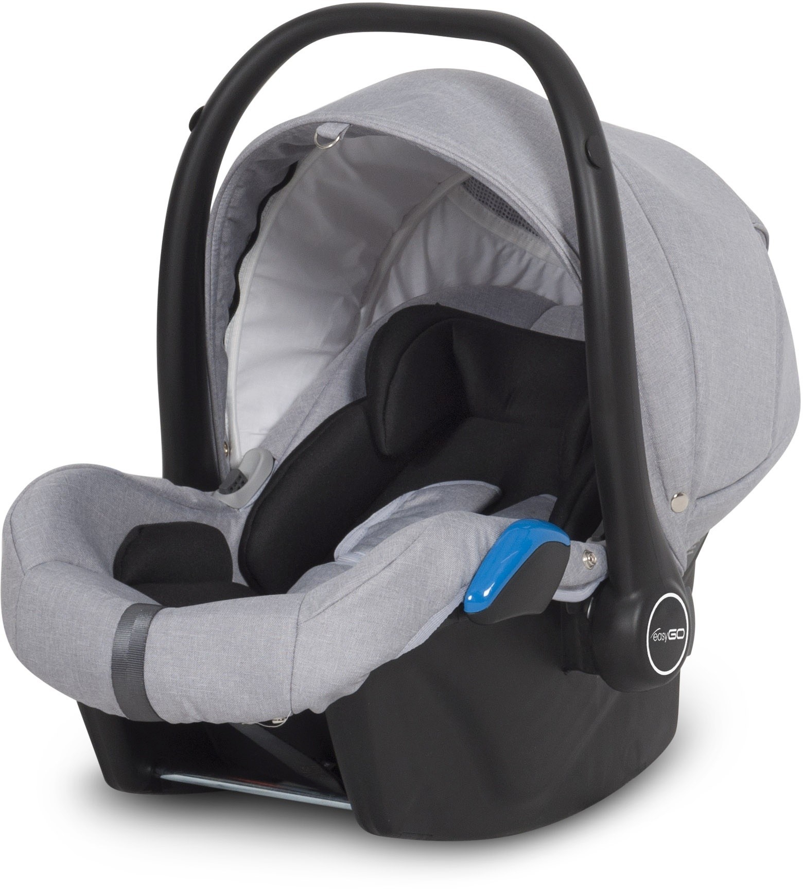 

Детское автокресло-переноска EasyGo Starter (0-13 кг) Grey