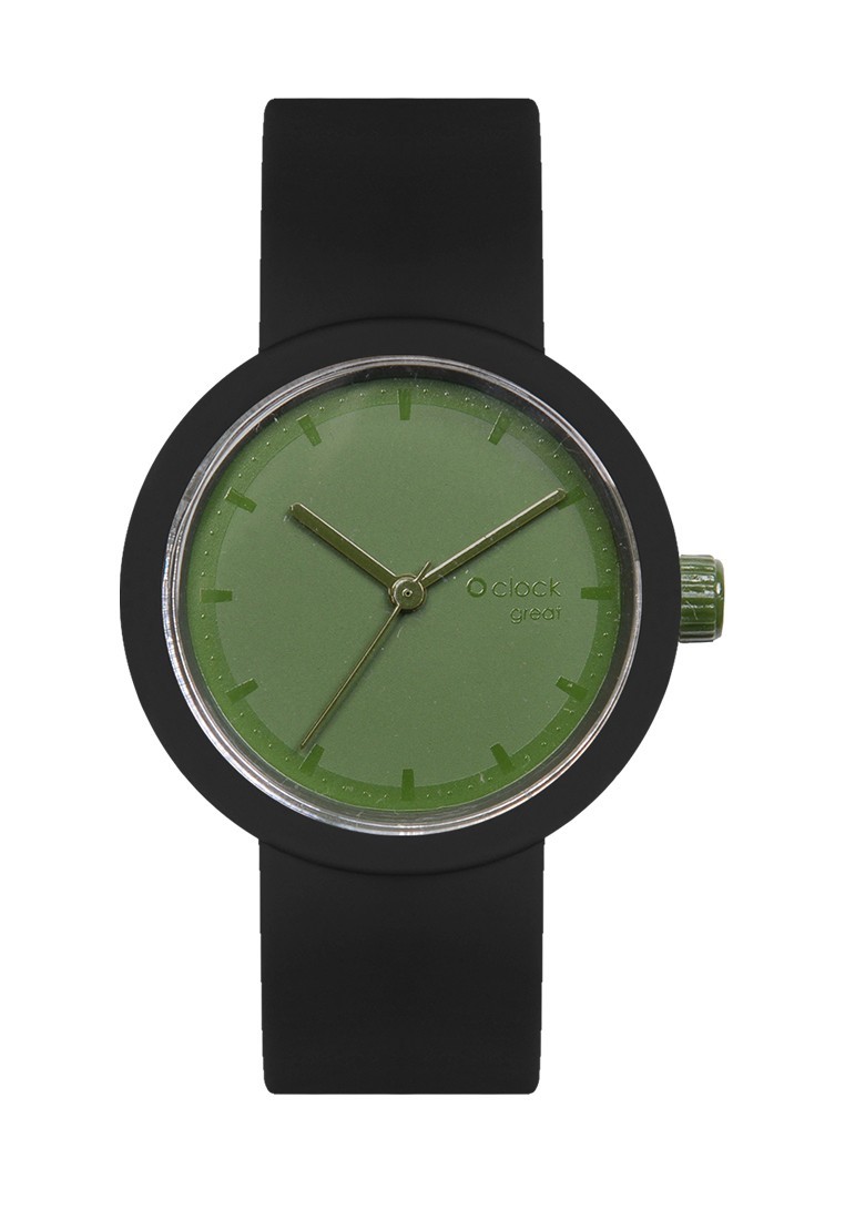 

Годинник O bag O clock Great M Олива/Чорний Oclock3791