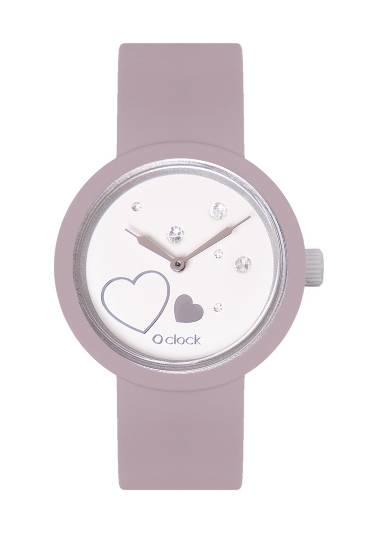 

Годинник O bag O clock M Срібло/Рожевий дим Oclock3748