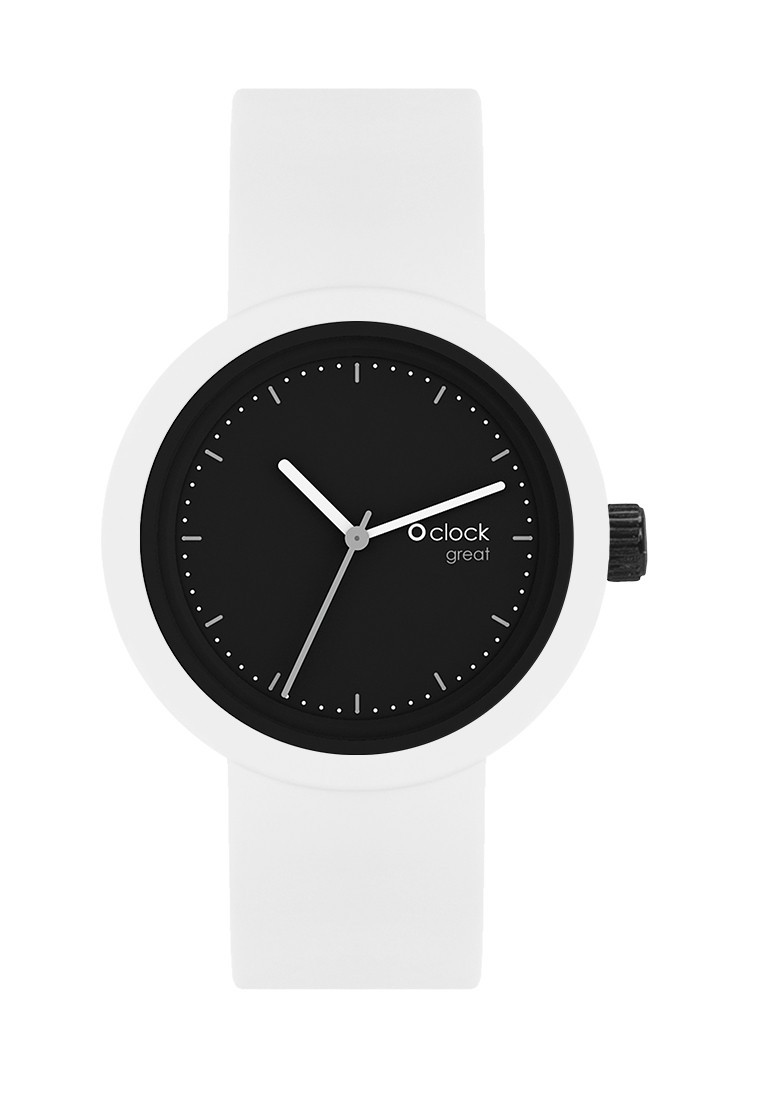 

Годинник O bag O clock Great M Чорний/Білий Oclock3814