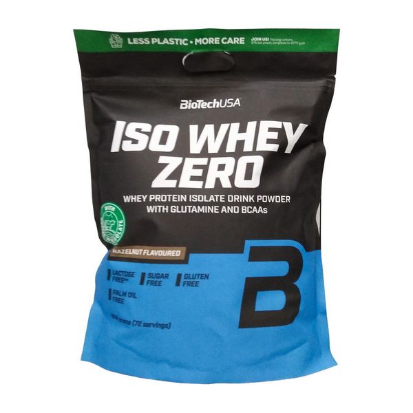 

Сывороточный протеин изолят BioTech Iso Whey Zero (1816 г) биотеч изо вей зеро vanilla-cinnamon