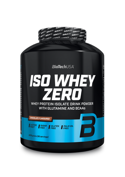 

Сывороточный протеин изолят BioTech Iso Whey Zero (2270 г) биотеч изо вей зеро chocolate-toffee