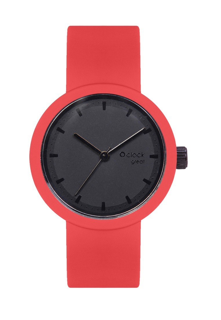 

Годинник O bag O clock Great S Чорний/Амарант Oclock3787
