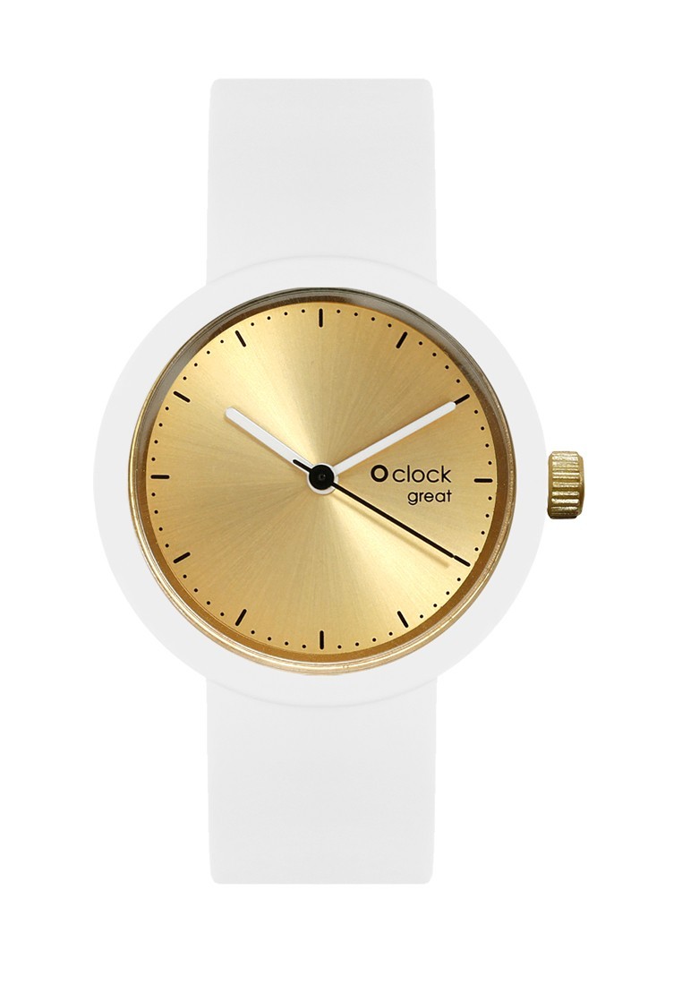 

Годинник O bag O clock Great M Золото/Білий Oclock3903