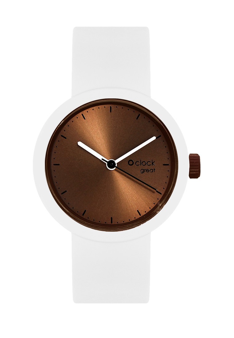 

Годинник O bag O clock Great M Бронза/Білий Oclock3832